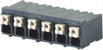 Hög temp. Pitch 5,0 mm Smd rätvinklat terminalblock