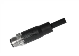 M12 5PIN PVC-kabel Hane Rak Shield A-Kodning