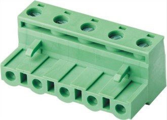 Pluggbar hona Pitch 7,62 mm terminalblock